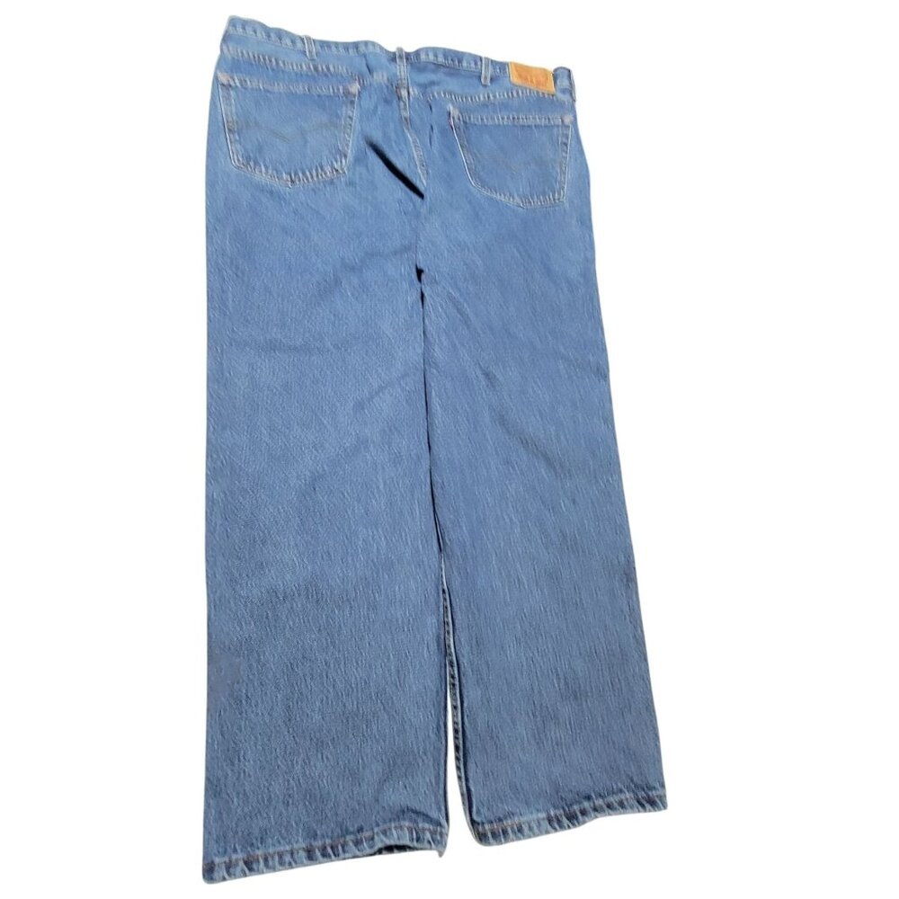 Levis 550 Jeans Mens Size 48 X 32 Straight Leg High Waist Medium Wash Denim Pant